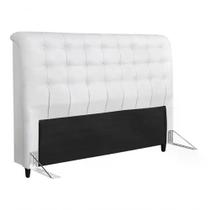 Cabeceira Queen 160cm Corano Branco Id Corano Branco