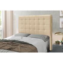 Cabeceira Queen 160cm Linho Verona Branco Cabeceira Queen 160cm Linho Verona Branco