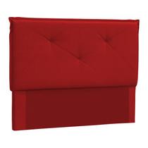 Cabeceira Queen 160cm Vic Suede Vermelho DMonegatto