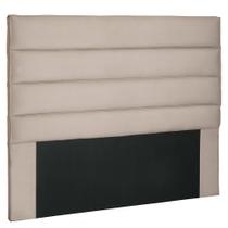 Cabeceira Queen 1,60m La Italiana Suede Bege - Pallazio Cabeceira Queen 1,60m La Italiana Suede Bege - Pallazio