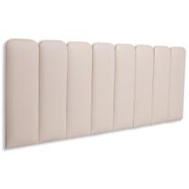 Cabeceira Queen 160x60 Cama Box Modulada Arredondada Luno Cabeceira Queen 160x60 Cama Box Modulada Arredondada Luno