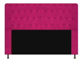Cabeceira Queen Brenda 160 CM material sintético Pink - D A Decor