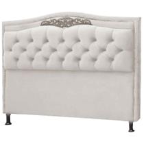 Cabeceira Queen Estofada Capitône com Frame Belize 160 cm