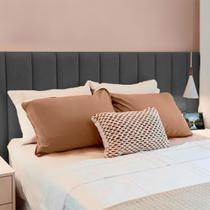 Cabeceira Queen Estofada Madri 140x50cm Painel Kasabela Interiores