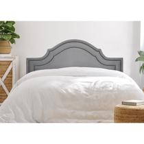 Cabeceira Queen Estofada para Cama Box com Tachas 160x60cm Provençal Luxo Dupla