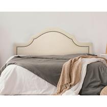 Cabeceira Queen Estofada para Cama Box com Tachas 160x60cm Provençal Luxo