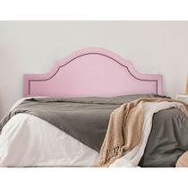 Cabeceira Queen Estofada para Cama Box com Tachas 160x60cm Provençal Luxo