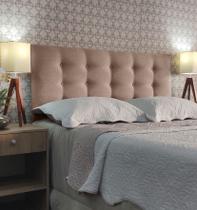 Cabeceira Queen Estofada Viena Linho Bege 160 x 60 RBL Cabeceira Queen Estofada Viena Linho Bege 160 x 60 RBL