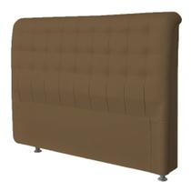 Cabeceira Queen Imperatriz 160 CM Suede Marrom - D A Decor Cabeceira Queen Imperatriz 160 CM Suede Marrom - D A Decor