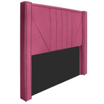 Cabeceira Queen Minsk P02 160 cm para cama Box Sintético Pink - Amarena Móveis