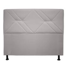 Cabeceira queen monaco 160cm suede bege Cabeceira queen monaco 160cm suede bege