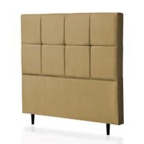 Cabeceira Queen Poliana 160 CM Suede Cappucino - D A Decor