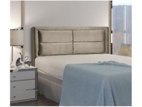 Cabeceira Queen Quarto Movale Estoril com Pés PVC 160cm