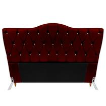 Cabeceira Queen Size Cama Box de Casal Quarto Estofada Barcelona 160cm