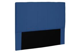 Cabeceira Ravenna Suede Azul Casal - Spezzia