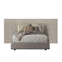 Cabeceira Ripada Casal Off White Laranjeiras Linea Brasil