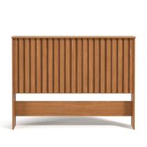 Cabeceira Ripado Casal Detroit 1.40 Nature - Tebarrot Móveis