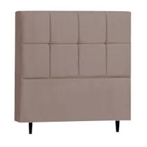 Cabeceira Roma para Cama Box Queen 160 cm Suede D'Rossi