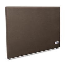 Cabeceira Sena Linho Marrom Casal 12x140x125 - Revestida em Linho - Ortobom Cabeceira Sena Linho Marrom Casal 12x140x125 - Revestida em Linho - Ortobom
