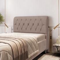 Cabeceira Sirius 195 / N-042 Linho Marrom Cabeceira Sirius 195 / N-042 Linho Marrom