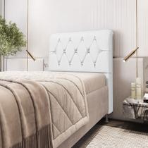 Cabeceira Sirius 90 / Couro Branco Cabeceira Sirius 90 / Couro Branco