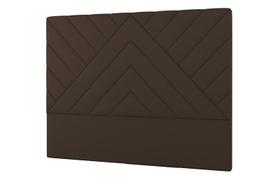 Cabeceira Sky Plus Queen 1600mm Suede Chocolate - Simbal