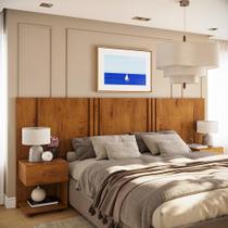 Cabeceira Sleep Movelove para Cama Casal/Queen/King com 2 Criados