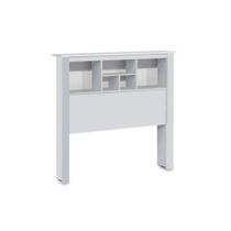Cabeceira Solteiro 1,40 Cm Havana Branco - Móveis Tebarrot