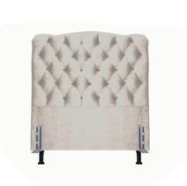 Cabeceira Solteiro 88 - Bello Box - Dunas Suede Bege Cabeceira Solteiro 88 - Bello Box - Dunas Suede Bege