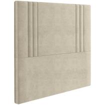 Cabeceira Solteiro 88 Cm London Veludo Bege Soon Bege Cabeceira Solteiro 88 Cm London Veludo Bege Soon Bege