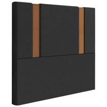 Cabeceira Solteiro 88 cm Veron Veludo Preto Soon Cabeceira Solteiro 88 cm Veron Veludo Preto Soon