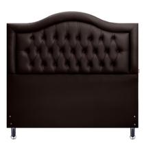 Cabeceira Solteiro 90 Cama Box Sophia Provençal Marrom Corano Com Pés Plus RBL
