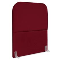 Cabeceira Solteiro 90 cm Com Frame Alana Suede Artte