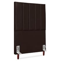 Cabeceira Solteiro 90 cm Com Frame Carla material sintético Artte Cabeceira Solteiro 90 cm Com Frame Carla material sintético Artte