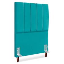 Cabeceira Solteiro 90 cm Com Frame Carla Suede Artte
