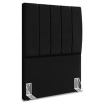 Cabeceira Solteiro 90 cm Com Frame Dalia Suede Artte