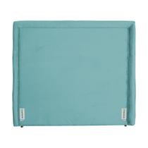 Cabeceira Solteiro 90 cm Requinte Para Cama Box Stella Veludo