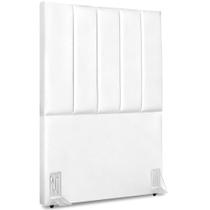 Cabeceira Solteiro 90cm Allia Corano Branco Rm Branco Cabeceira Solteiro 90cm Allia Corano Branco Rm Branco