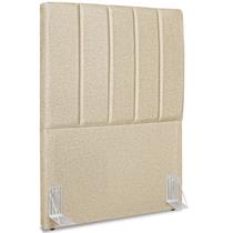 Cabeceira Solteiro 90cm Allia Linho Bege RM Cabeceira Solteiro 90cm Allia Linho Bege RM
