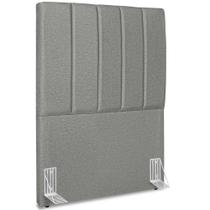 Cabeceira Solteiro 90cm Allia Linho Cinza Escuro Rm Cinza Escuro Cabeceira Solteiro 90cm Allia Linho Cinza Escuro Rm Cinza Escuro