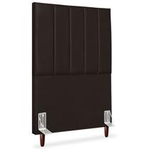 Cabeceira Solteiro 90cm Arlla Corano Marrom RM Cabeceira Solteiro 90cm Arlla Corano Marrom RM