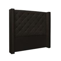 Cabeceira Solteiro 90cm Imperial Corano Marrom - Lucadi Home Cabeceira Solteiro 90cm Imperial Corano Marrom - Lucadi Home