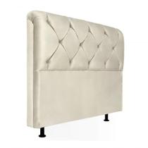 Cabeceira Solteiro 90cm Suede Marfim Id Suede Marfim