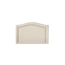 Cabeceira Solteiro 90x60 Suede Off White Tachas Prata Cabeceira Solteiro 90x60 Suede Off White Tachas Prata