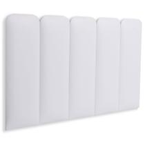 Cabeceira Solteiro Arredondada Tecido Sintético 100x60 Cama Box Modulada