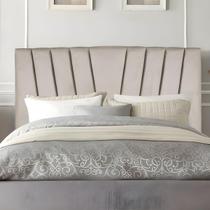 Cabeceira Solteiro Cama Box Estofada 90 cm Emma Suede