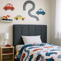 Cabeceira Solteiro Cama Estofada Box Isis 90cm Veludo Cinza Cabeceira Solteiro Cama Estofada Box Isis 90cm Veludo Cinza