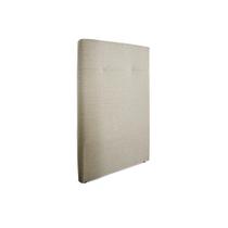 Cabeceira Solteiro Édez Serena Estofada, 88 cm, Linho Bege