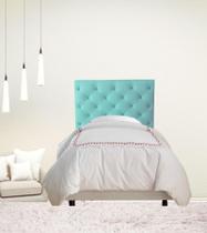 Cabeceira Solteiro Glamour Paris Captonê Veludo Verde Cabeceira Solteiro Glamour Paris Captonê Veludo Verde