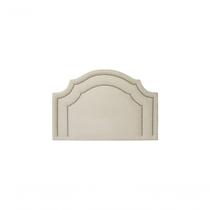 Cabeceira Solteiro Luxo 90x60 Suede Off White Tachas Prata Cabeceira Solteiro Luxo 90x60 Suede Off White Tachas Prata